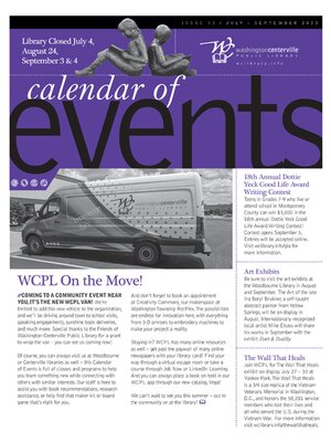 cover image of WCPL Summer Calendar of Events